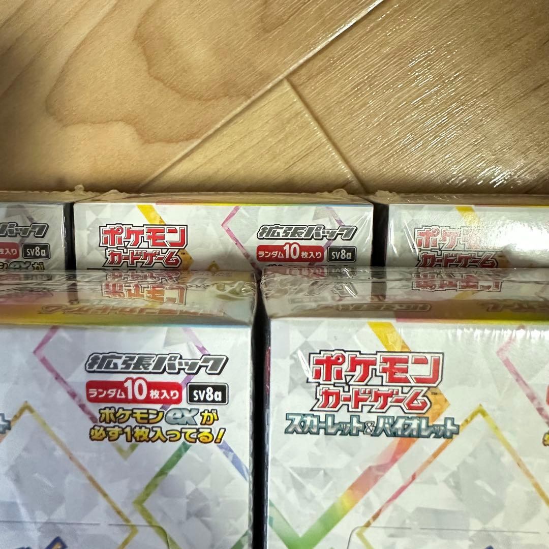 テラスタルフェスex 7box シュリンク付き