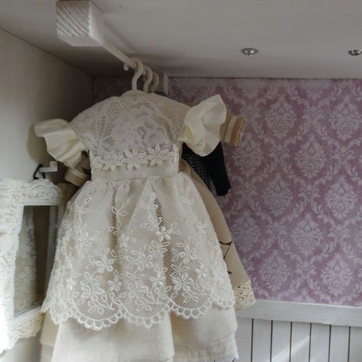 ブライスリカちゃんカスタムアイシードールBOX形ドールハウス背景ボード No.7