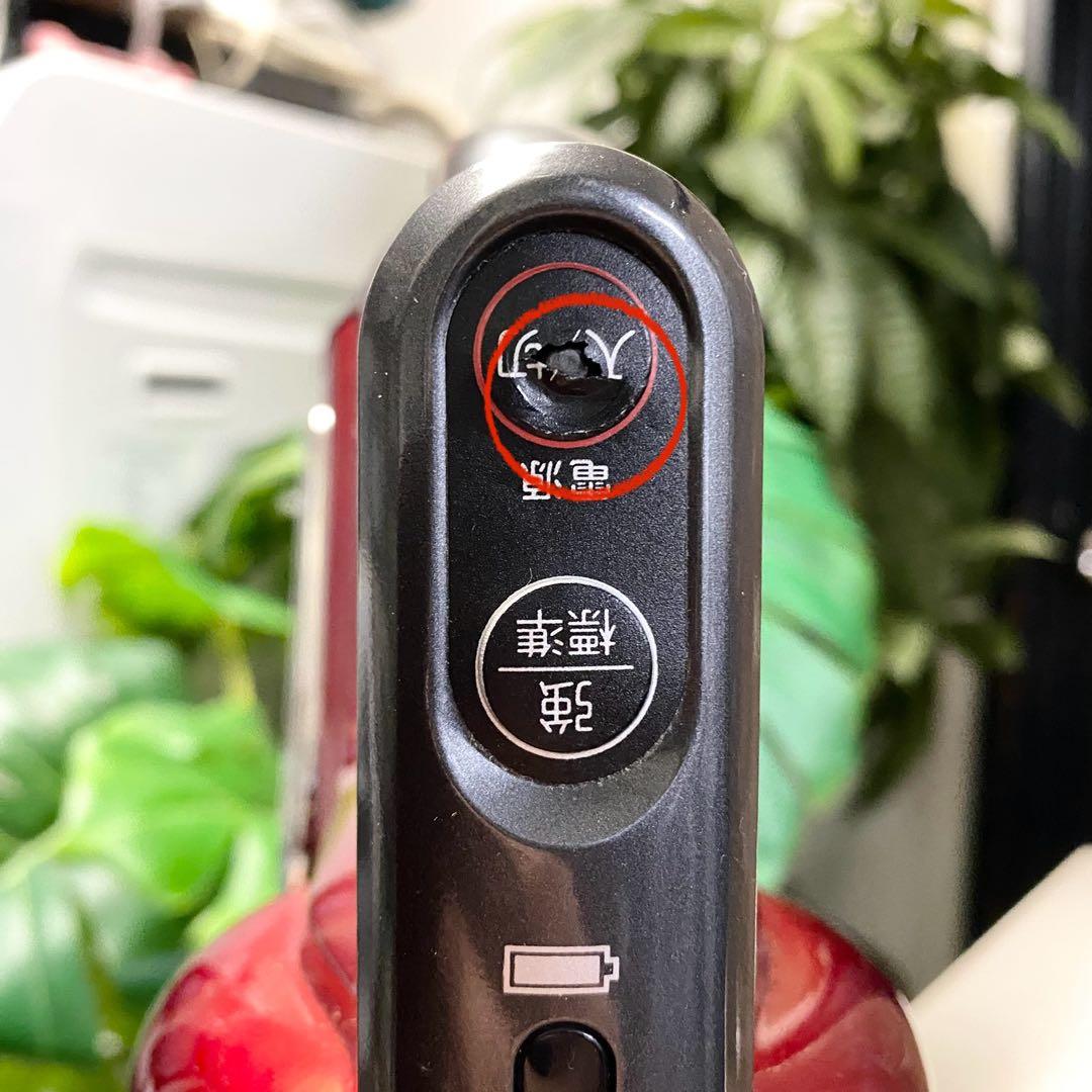 人気のコードレススティックサイクロンクリーナー♪ LEDライト付きパワーヘッド♪