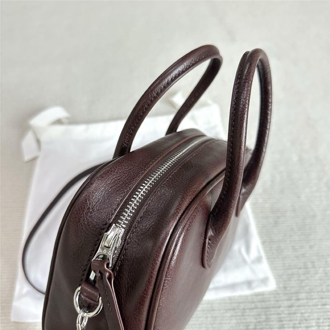 d*3様 Arts&Science ショルダーバッグ 植鞣革 ハンドバッグ ブラ