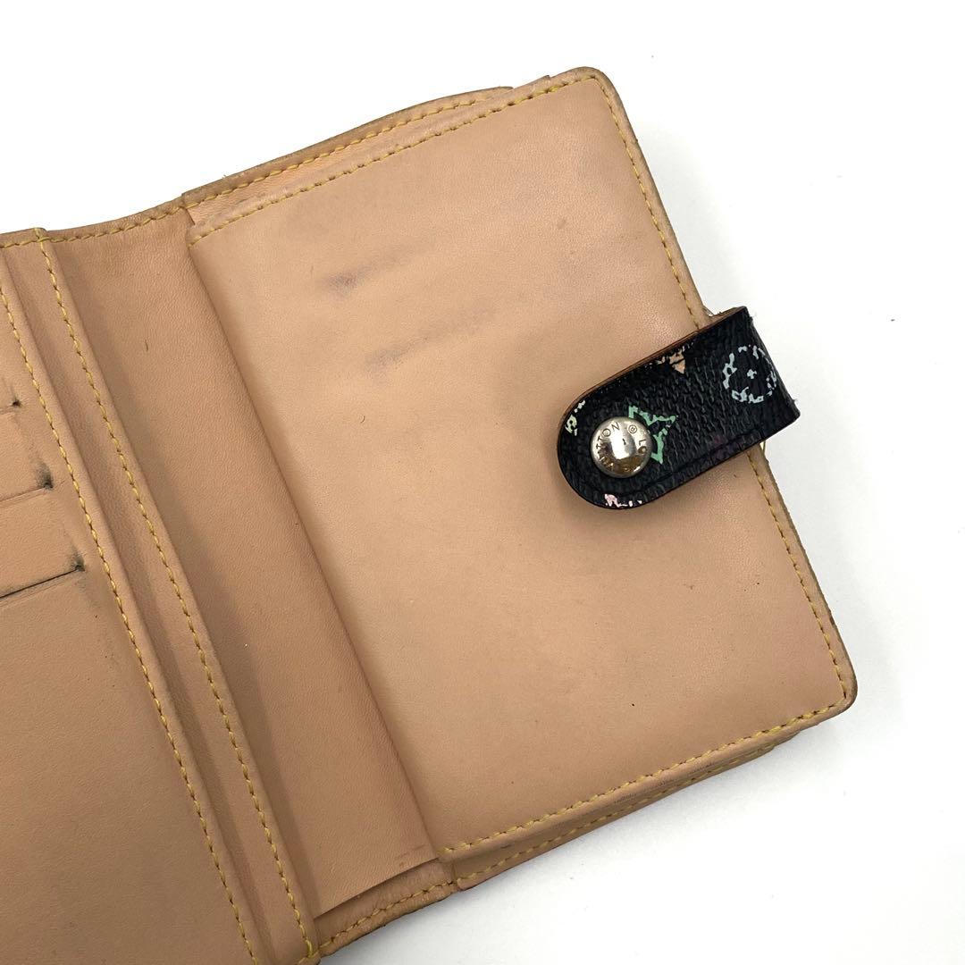 ルイヴィトン モノグラム マルチカラー ポルトフォイユ ヴィエノワ ブラック