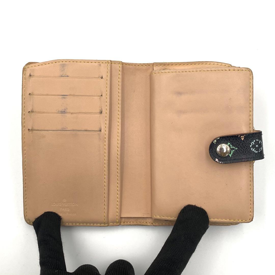 ルイヴィトン モノグラム マルチカラー ポルトフォイユ ヴィエノワ ブラック