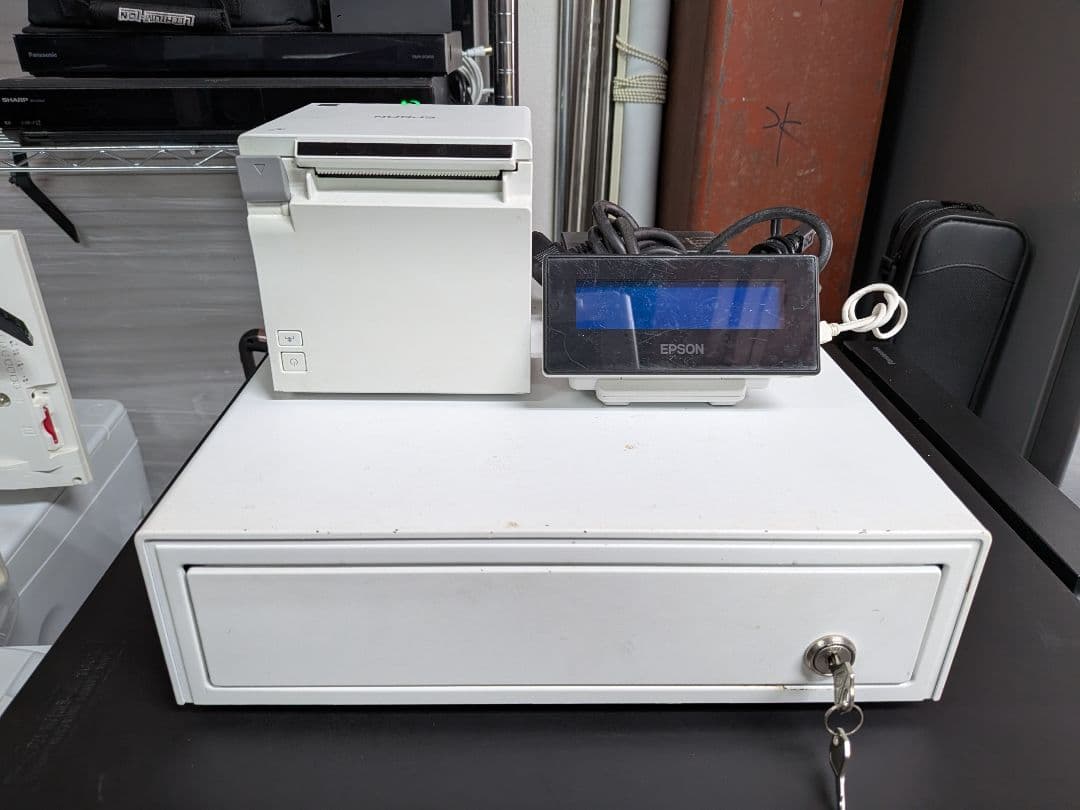 送料無料 格安 EPSON レシートプリンター ドロア ディスプレイ 3点セット
