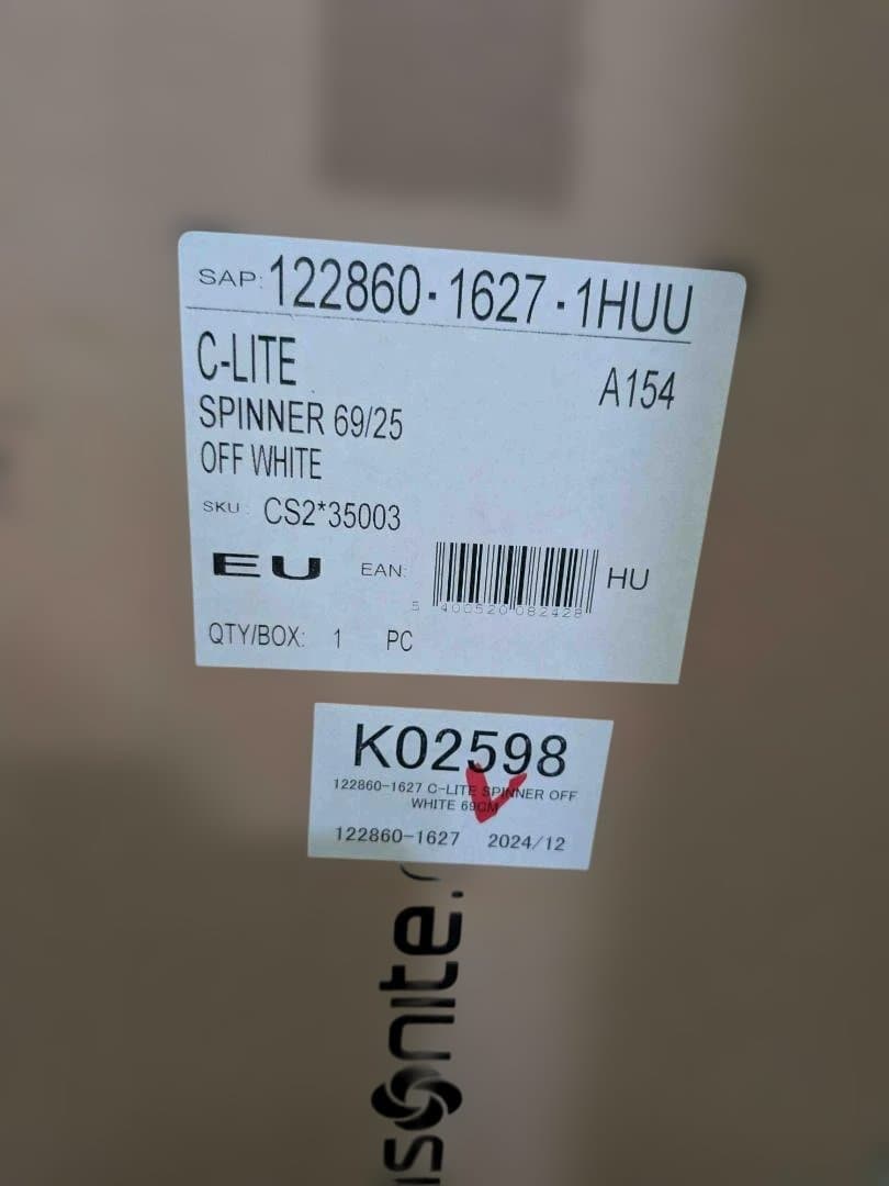 新品未使用 サムソナイト スーツケース C-LITE シーライト 68L