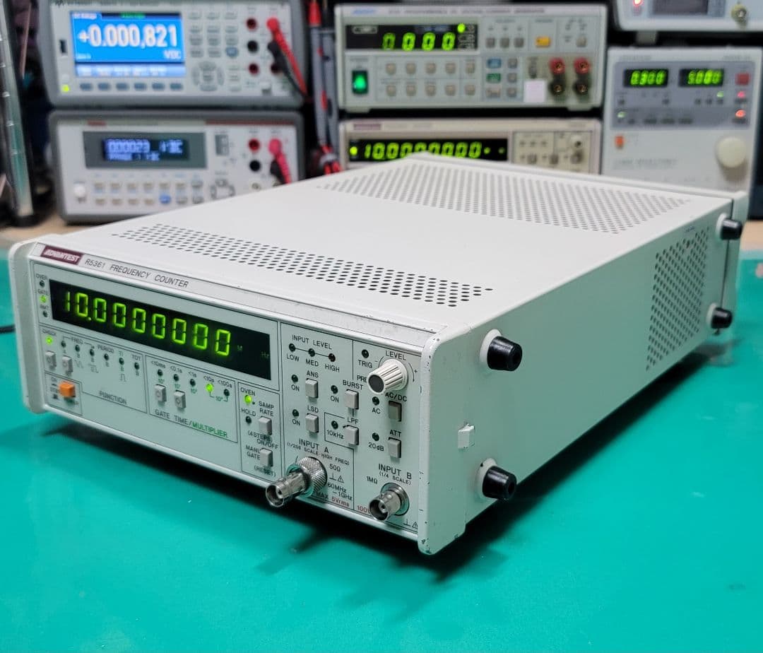 整備品 R5361FREQUENCY COUNTER 0.2mHz-1GHz