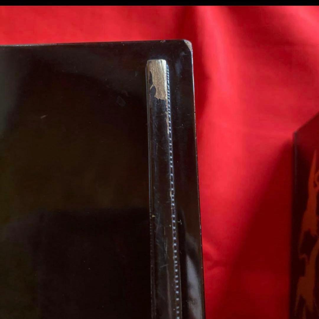 漆器 重箱 金色の鶴と波模様　輪島塗