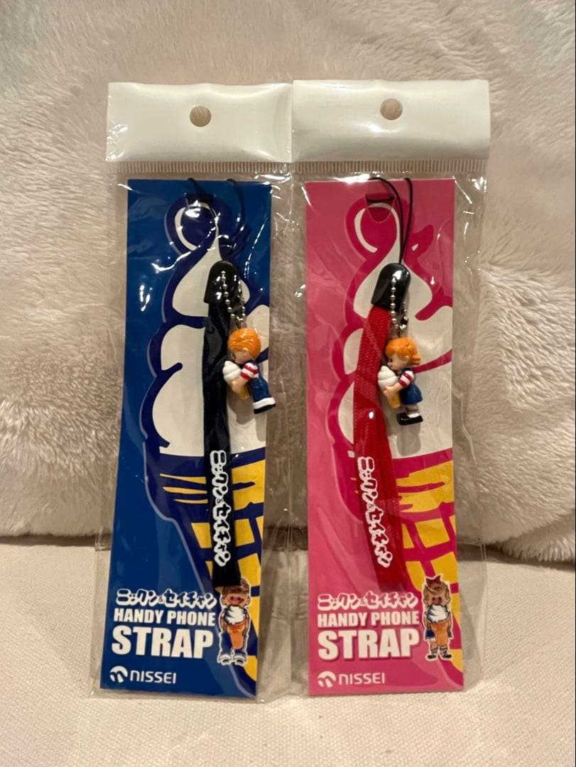 【未使用】ニックン&セイチャン 非売品 キャラクター缶 nissei 貯金箱