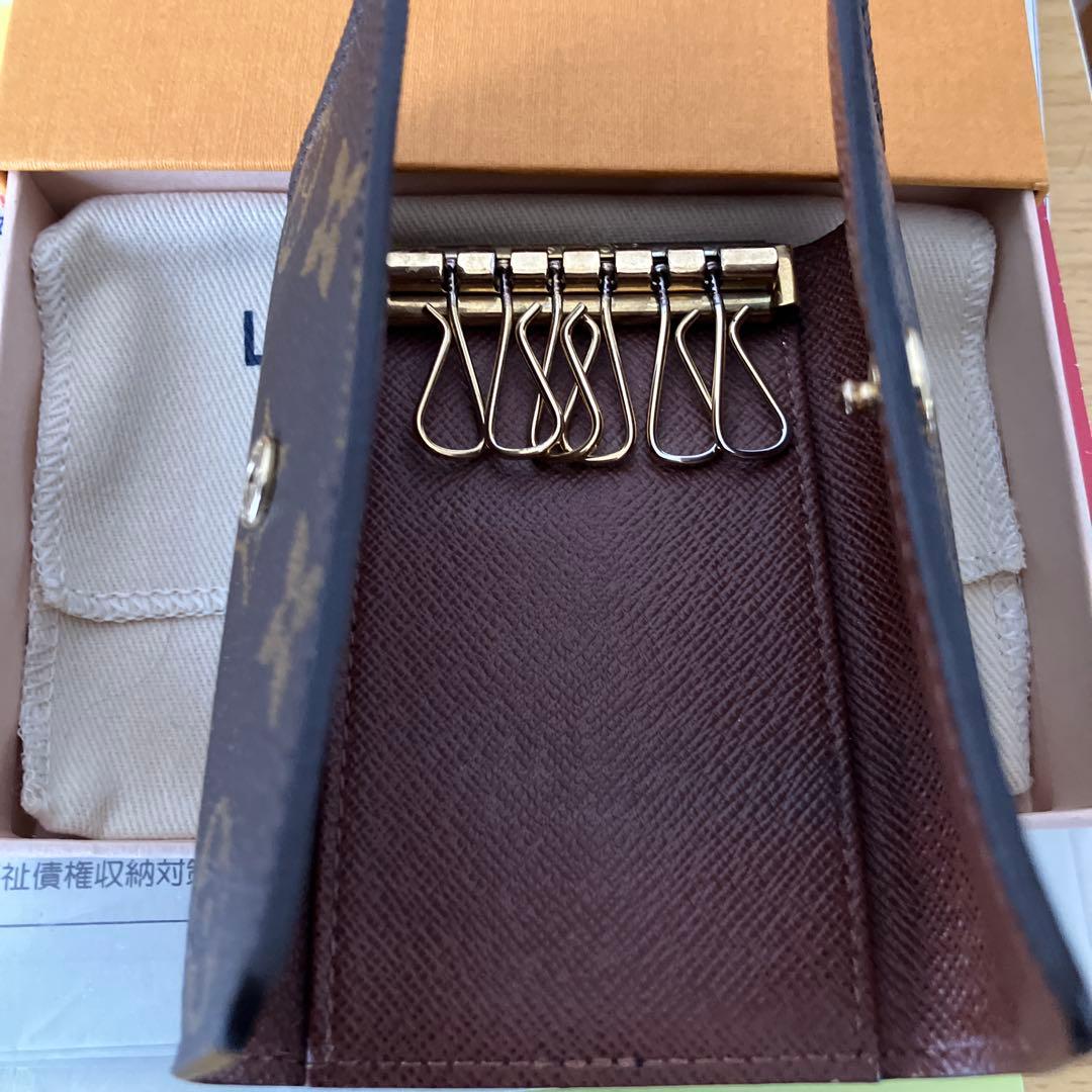 LOUIS VUITTON モノグラム レザーキーケース６連