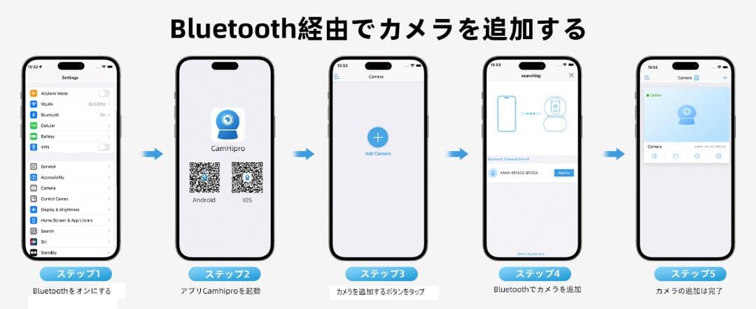 SV3C 防犯カメラ 屋外 ワイヤレス 800万画素 Wi-Fi 人検知 防水