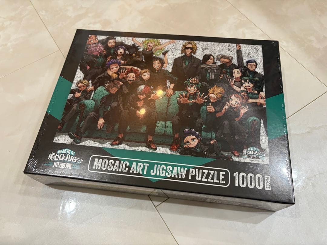 ヒロアカ　原画展　モザイクアートパズル