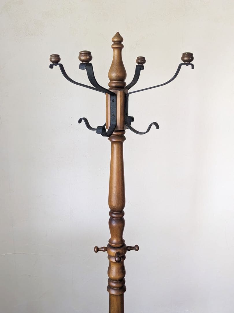 【guerlain3588】　カリモクコロニアルシリーズのハンガーラック