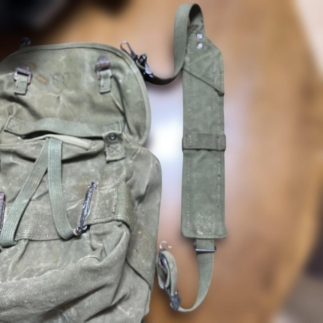 USオリーブドラブ ショルダーバッグ キャンバス