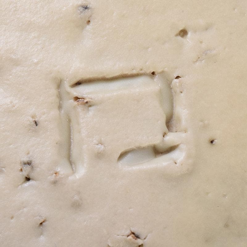 北大路魯山人作　織部焼　木之葉皿　五客　共箱　U　R8974