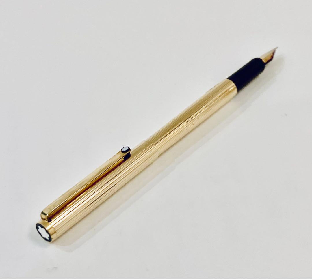 西ドイツ製◆モンブラン高級万年筆ノブレスゴールド MONTBLANC 20金張り