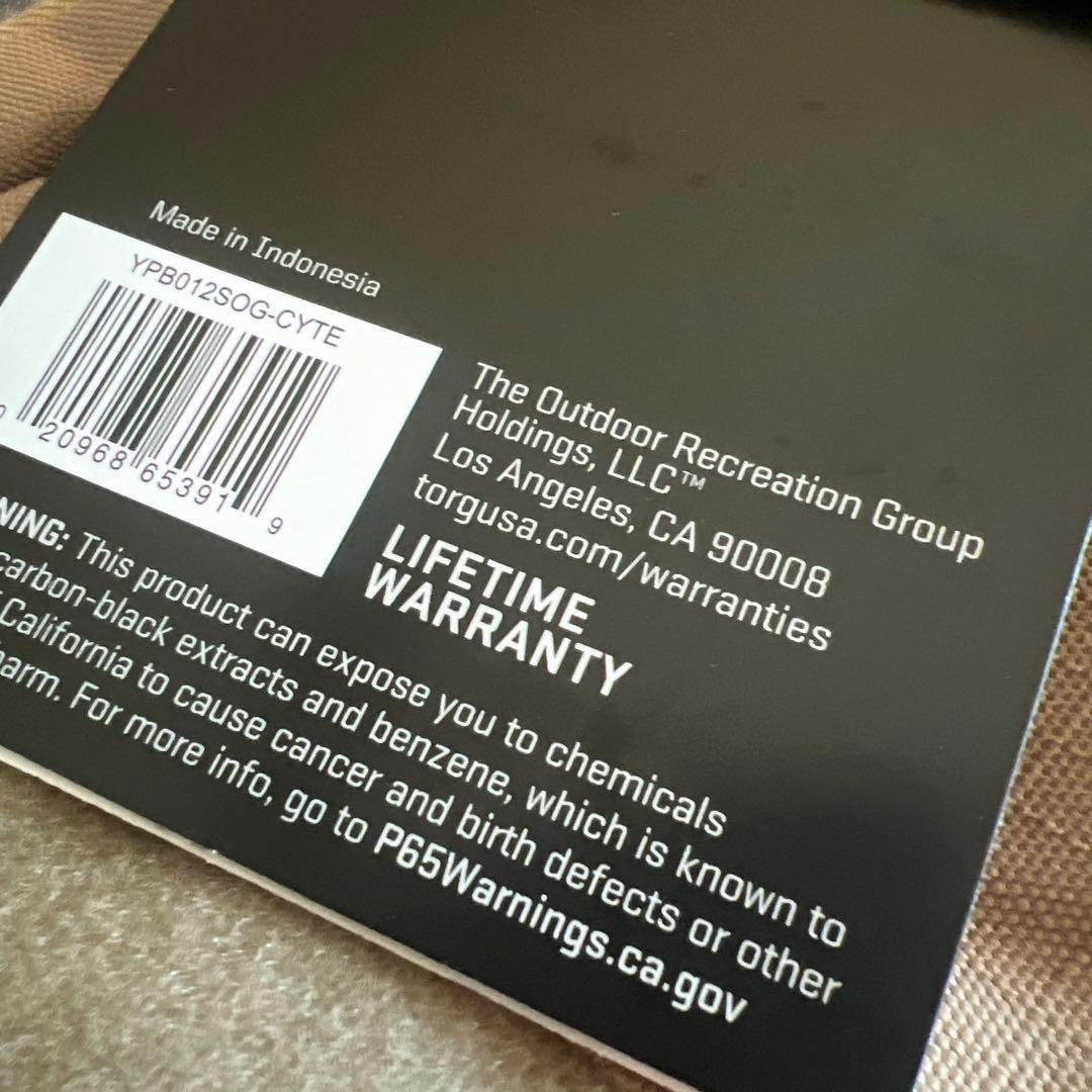 アメリカ直輸入　新品実物　米軍特殊作戦グループ (SOG)用砂漠色戦闘リュック