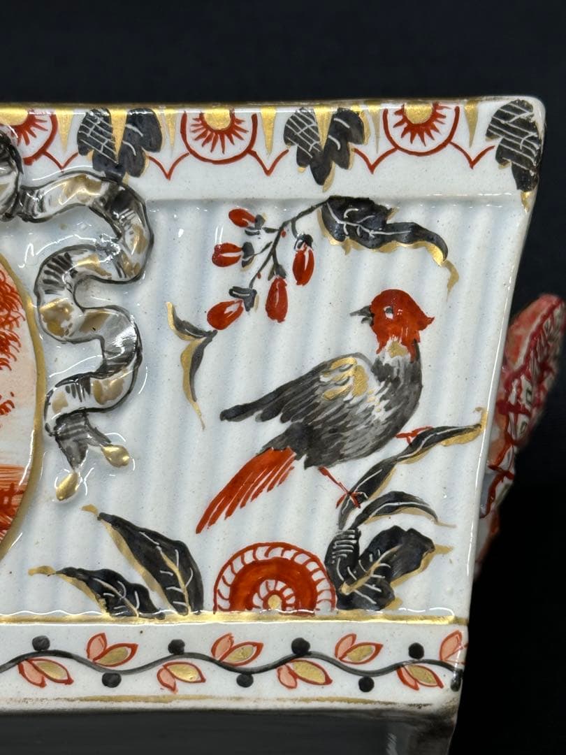 【USED】エミールガレ ? Emile Galle ? 鳥の庭　プランター　鉢