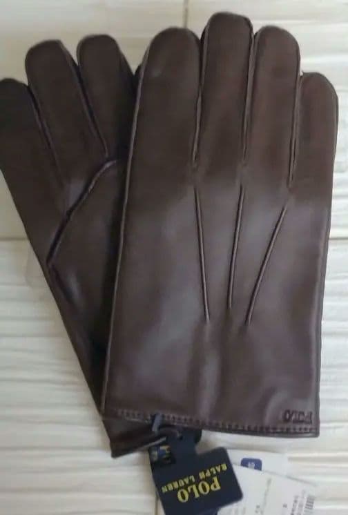 あんにょん⭐️新品⭐ POLO RALPH LAUREN 手袋 ブラウン