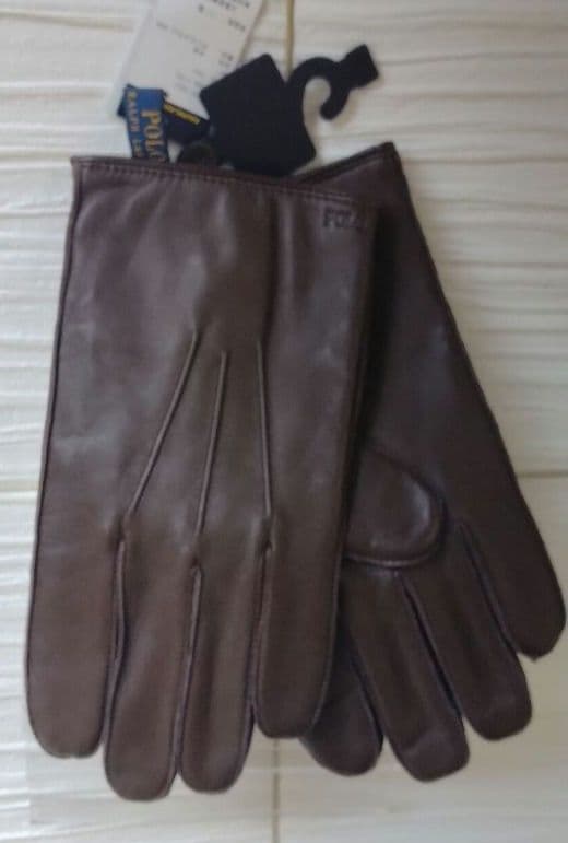 あんにょん⭐️新品⭐ POLO RALPH LAUREN 手袋 ブラウン