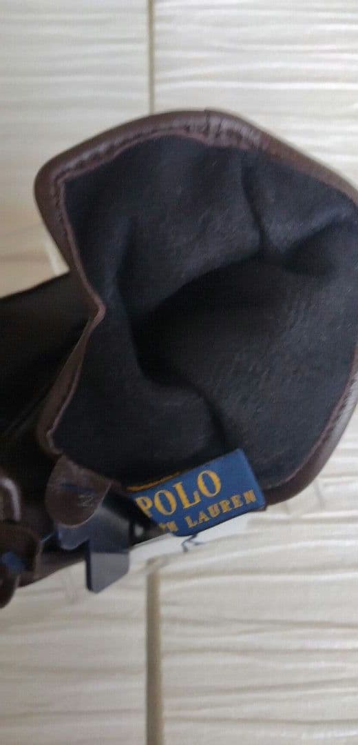 あんにょん⭐️新品⭐ POLO RALPH LAUREN 手袋 ブラウン