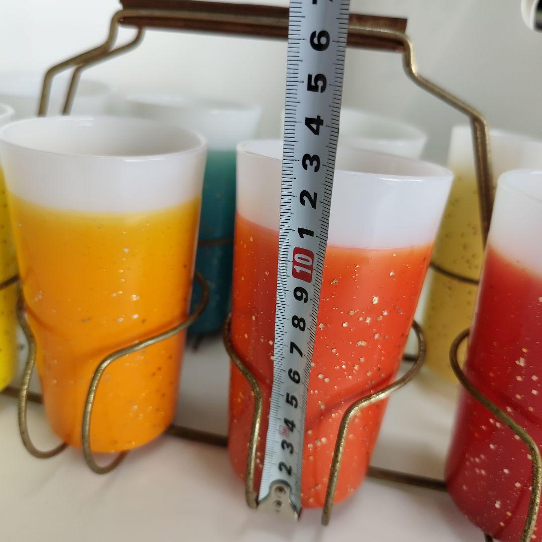 ファイヤーキング タンブラー 8個 グリッター ラメ ラバー グラマライト