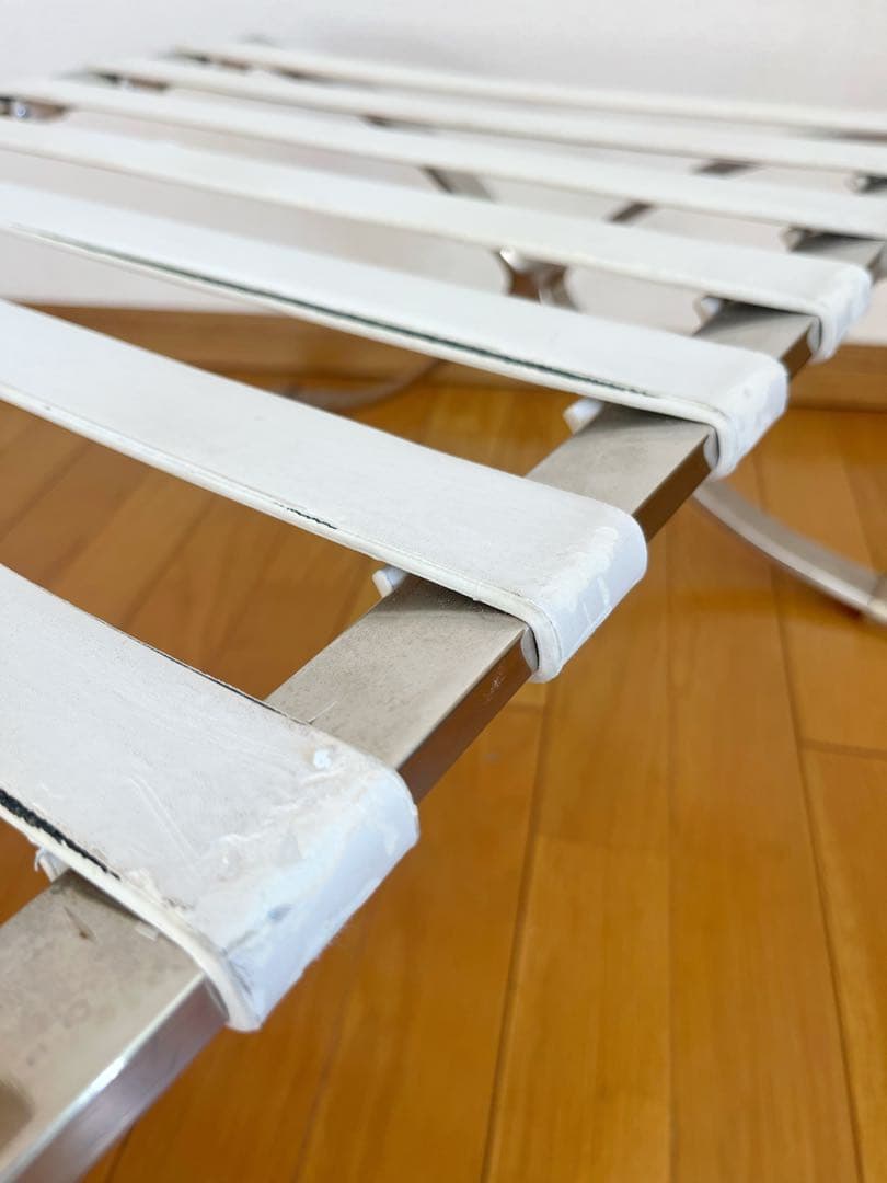 『バルセロナチェア』オットマン リプロダクト品　ダメージあり