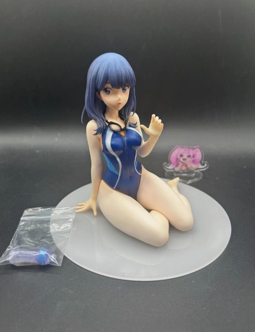 SSSS.GRIDMAN　宝多六花 競泳水着ver. 完成品フィギュア
