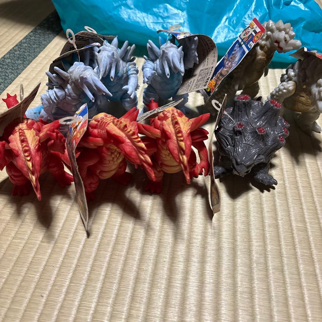 電光超人グリッドマン ソフビ 9体セット タグ付き