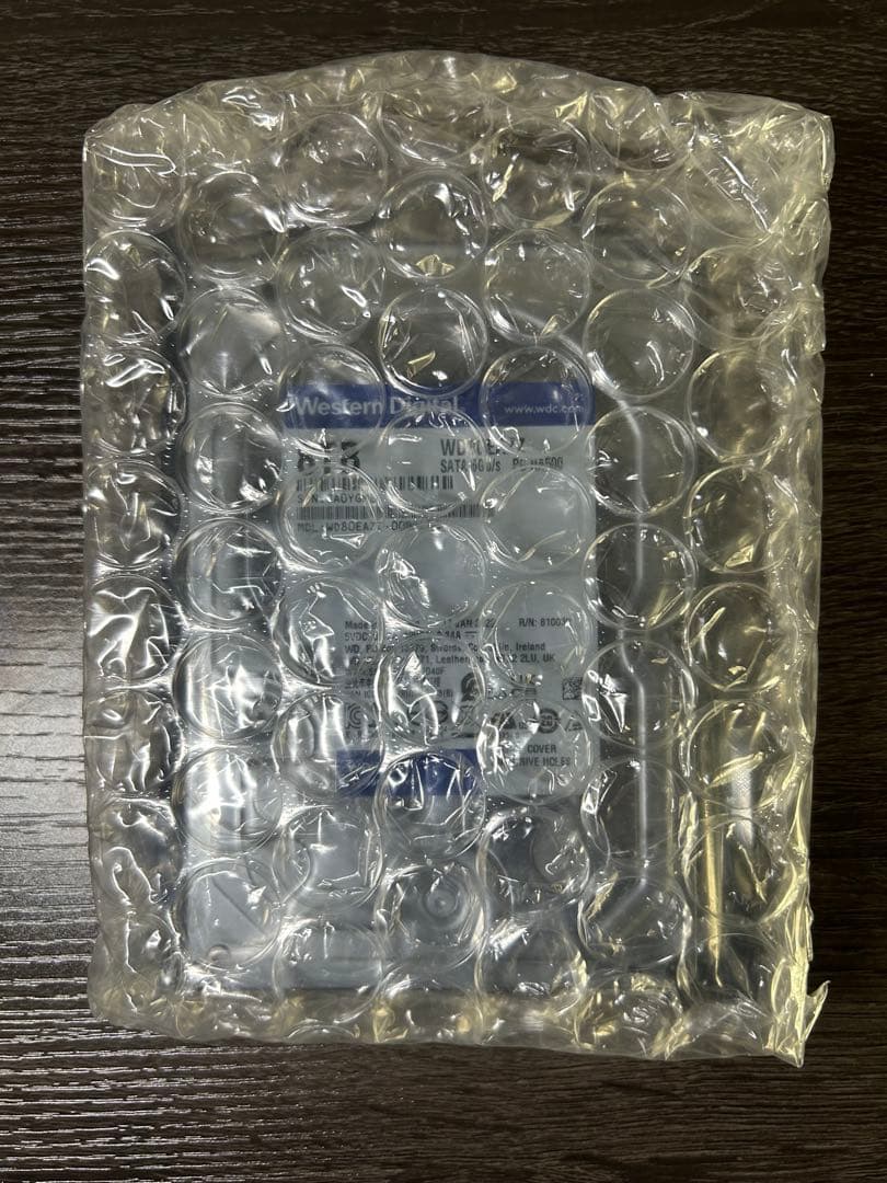 外付けハードディスク・ドライブ WD Blue 8TB HDD WD80EAZZ