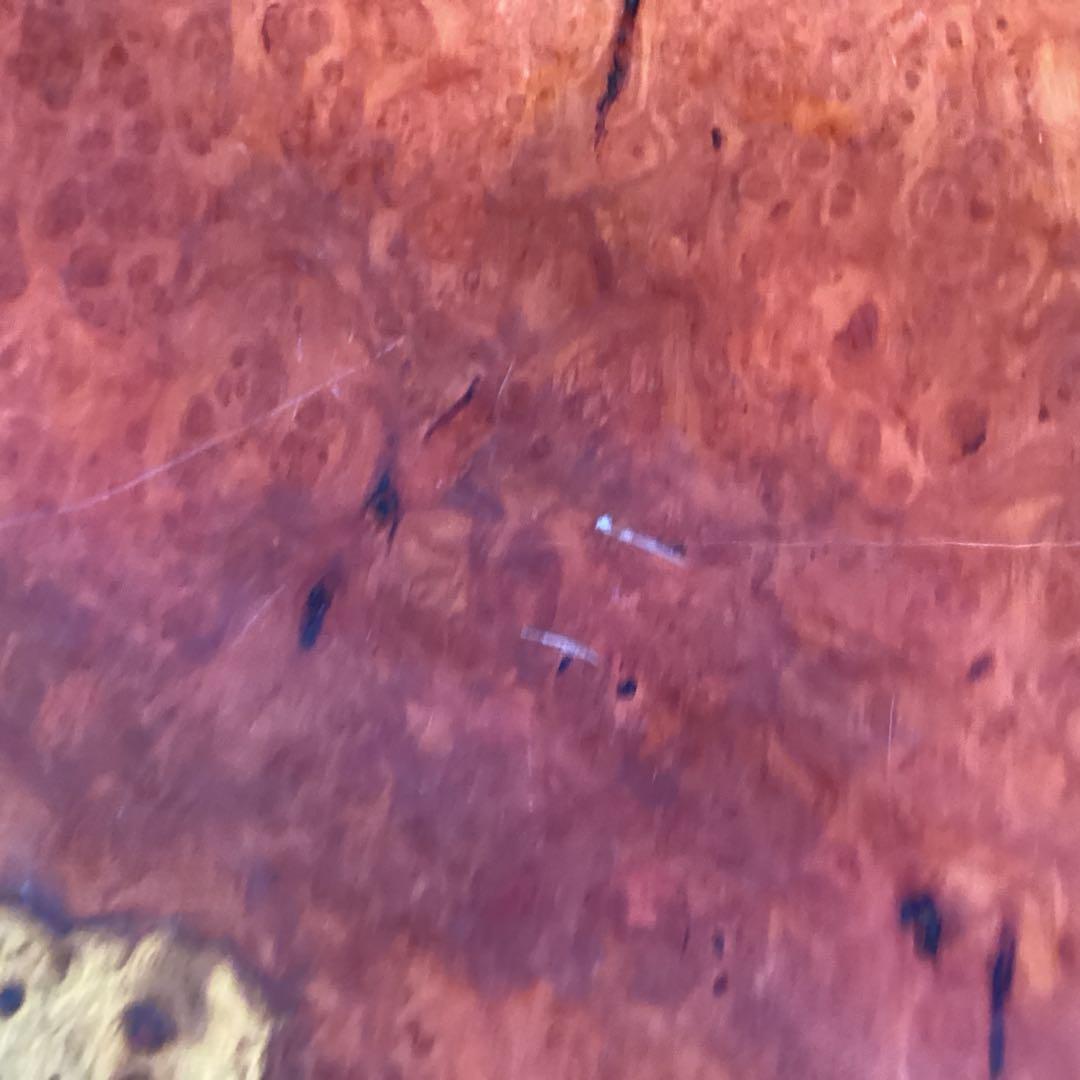 天然木　一枚板　座卓　テーブル　レトロ　アンティーク