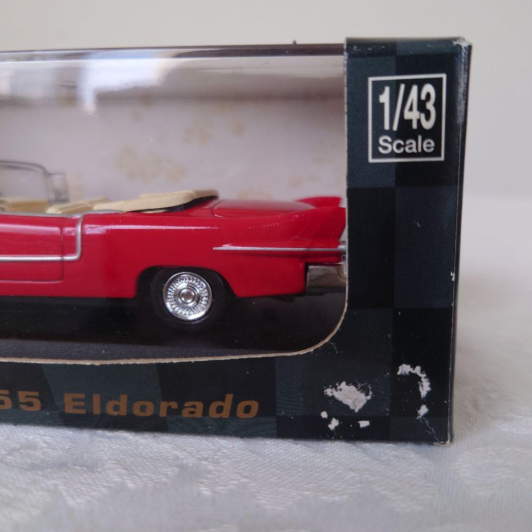 1955年　キャデラックエルドラド　1/43 scale ミニカー　未開封