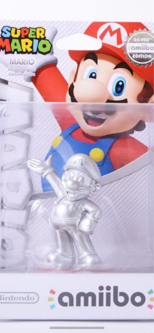 激レア⭐︎アミーボ　マリオ　ゴールド&シルバー2SET⭐︎