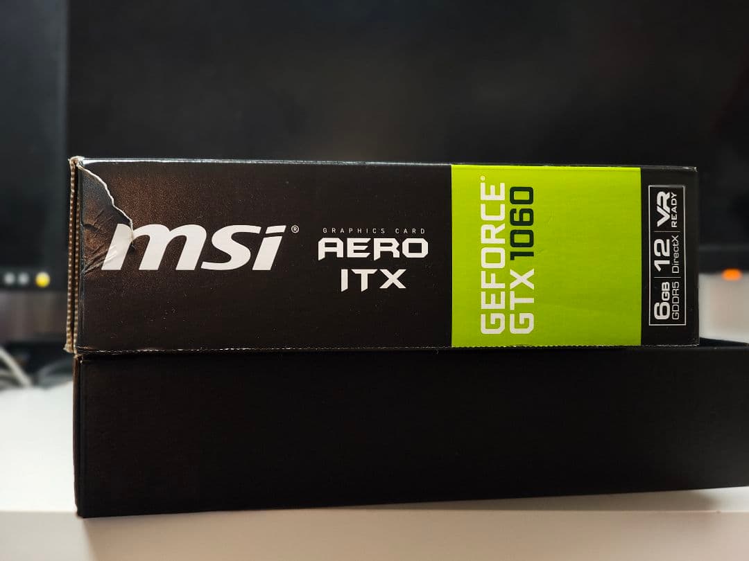 グラフィックボード・グラボ・ビデオカード MSI GeForce GTX 1060 AERO ITX 6G OC