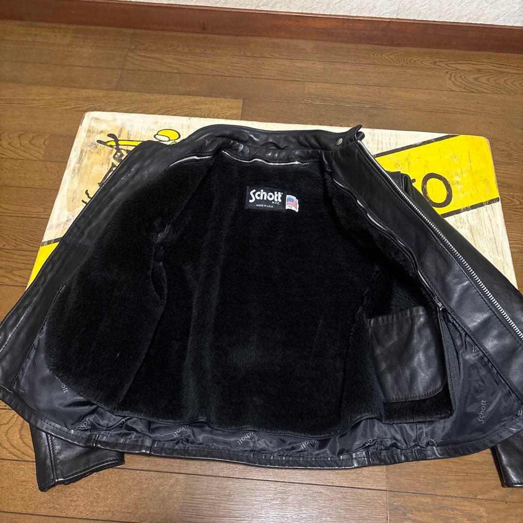 美品‼️schott641 42インチシングルライダース