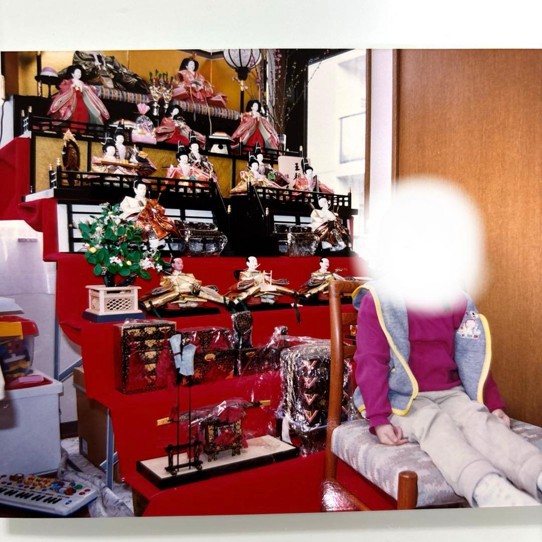 【まこちゃんさん専用】東玉作 「王朝絵巻」 大宮人飾り 七段飾り 内閣総理大臣賞