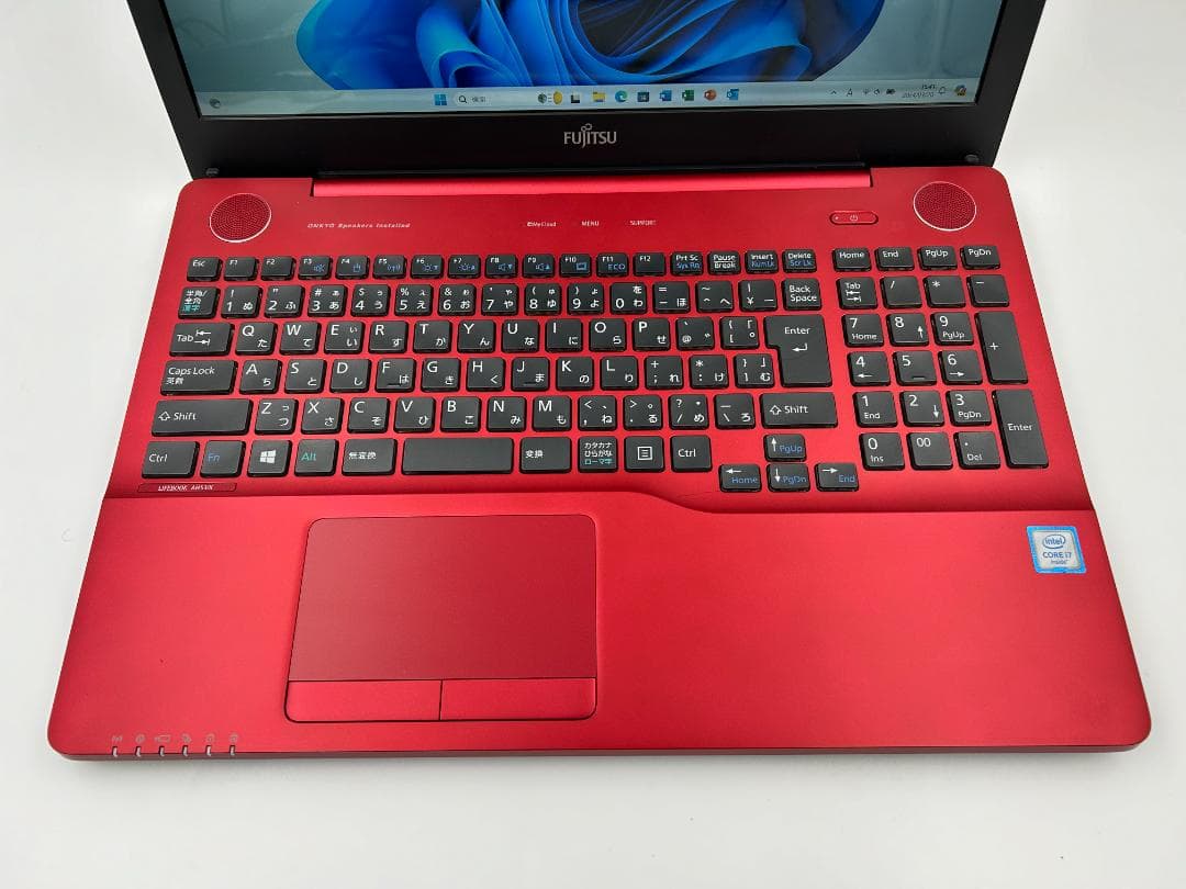 ノートパソコン windows11 オフィス付き core i7 AH53/X