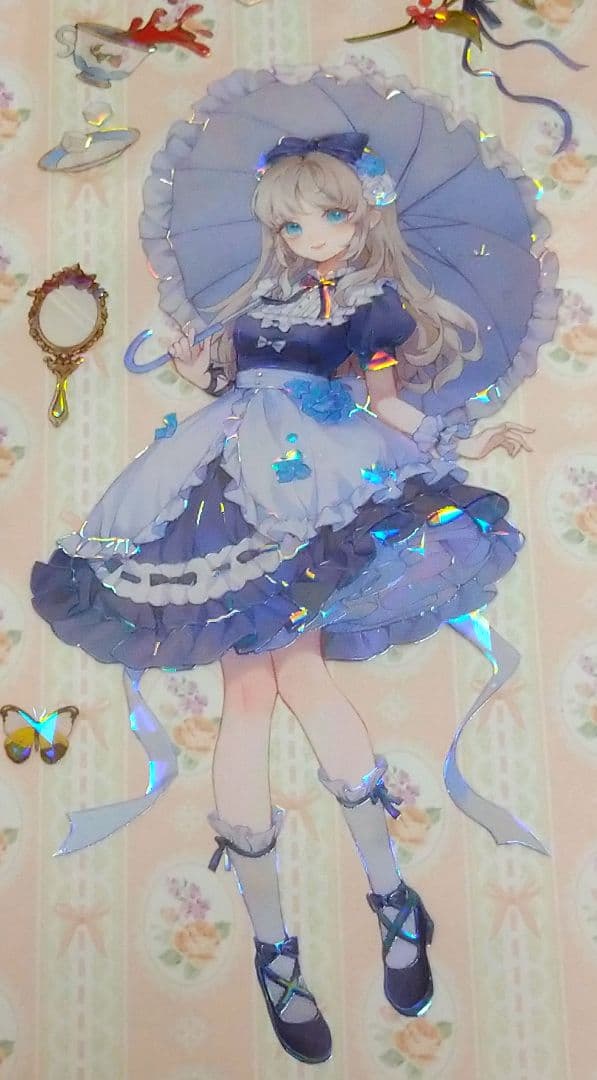 ✩再販✩J554＃夏风时晴(琉璃光)切り売り海外人物マステ女の子