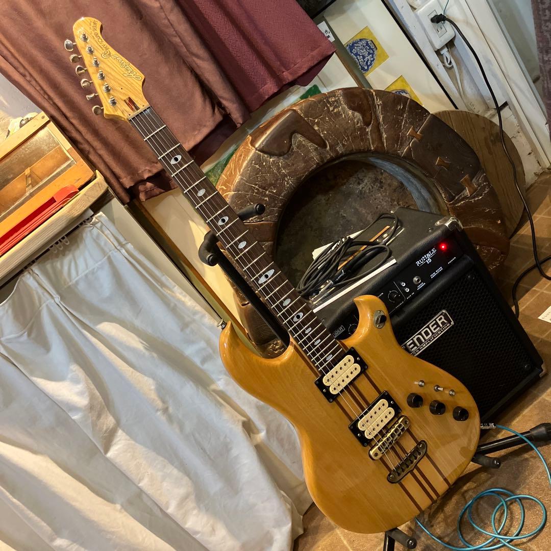 訳あり　〔Aria ProⅡ〕　アリアプロ2　スルーネック　RS-750D