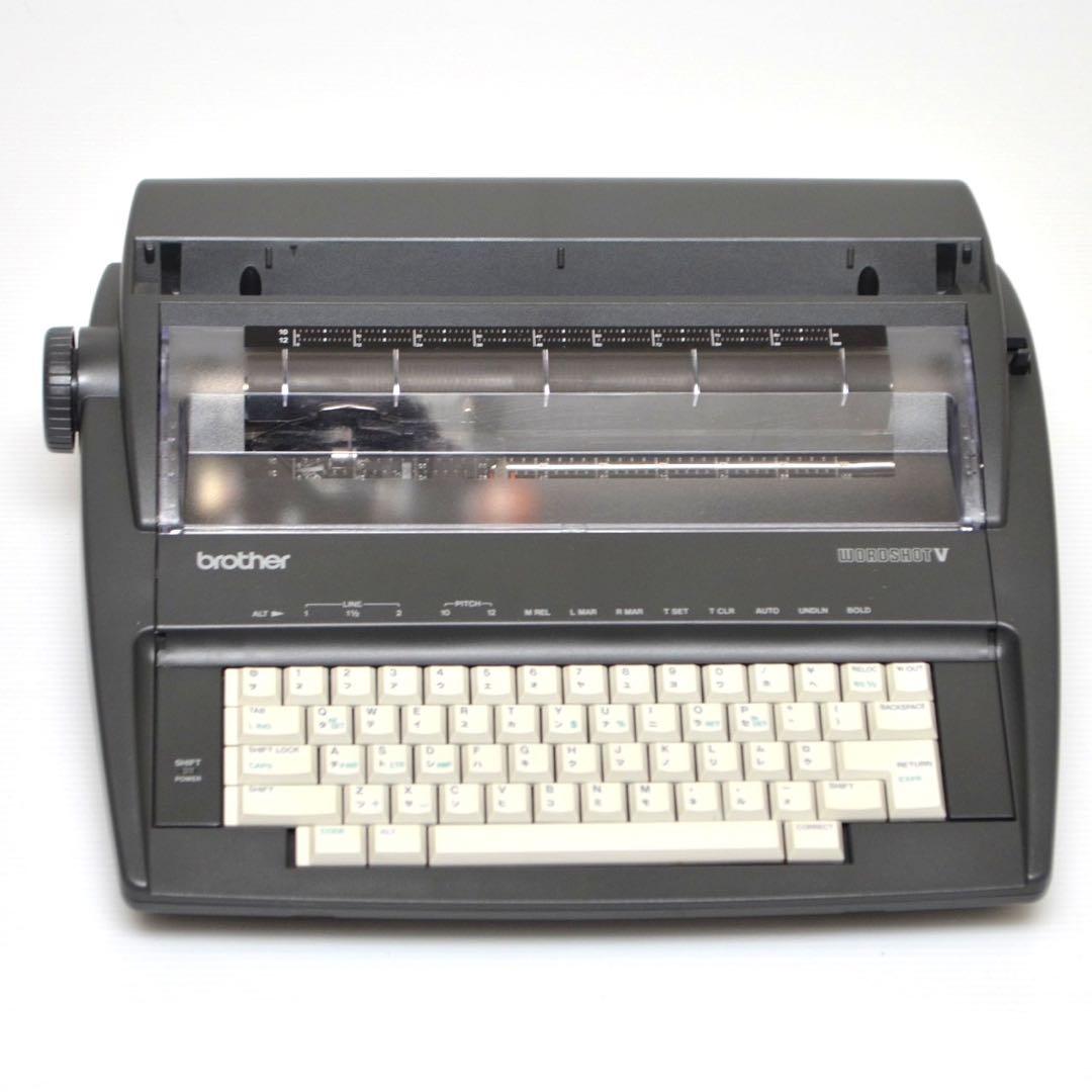【極上美品】 Brother ブラザー タイプライター WORD SHOT V