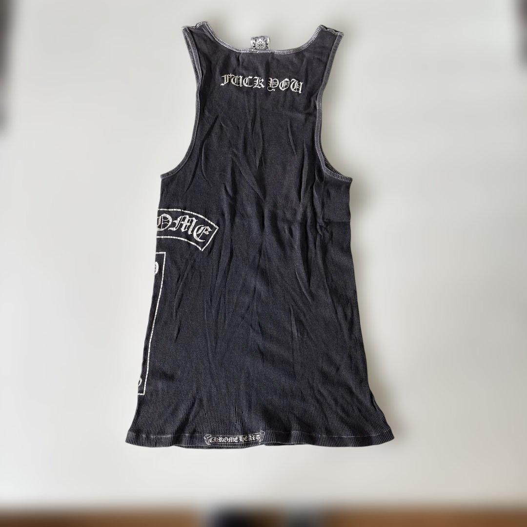 クロムハーツ ブラック　タンクトップ　訳あり