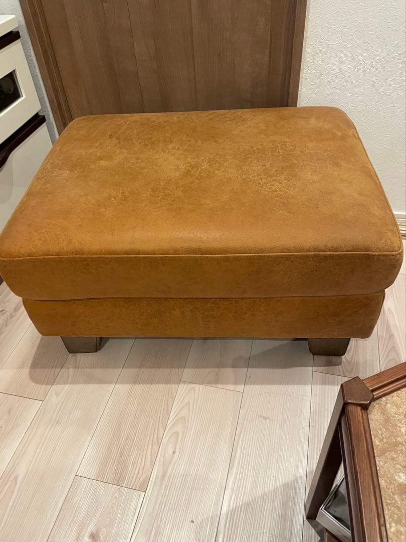 ケリー様専関家具 クラッシュ コン フォーム レザーテックス　スツール