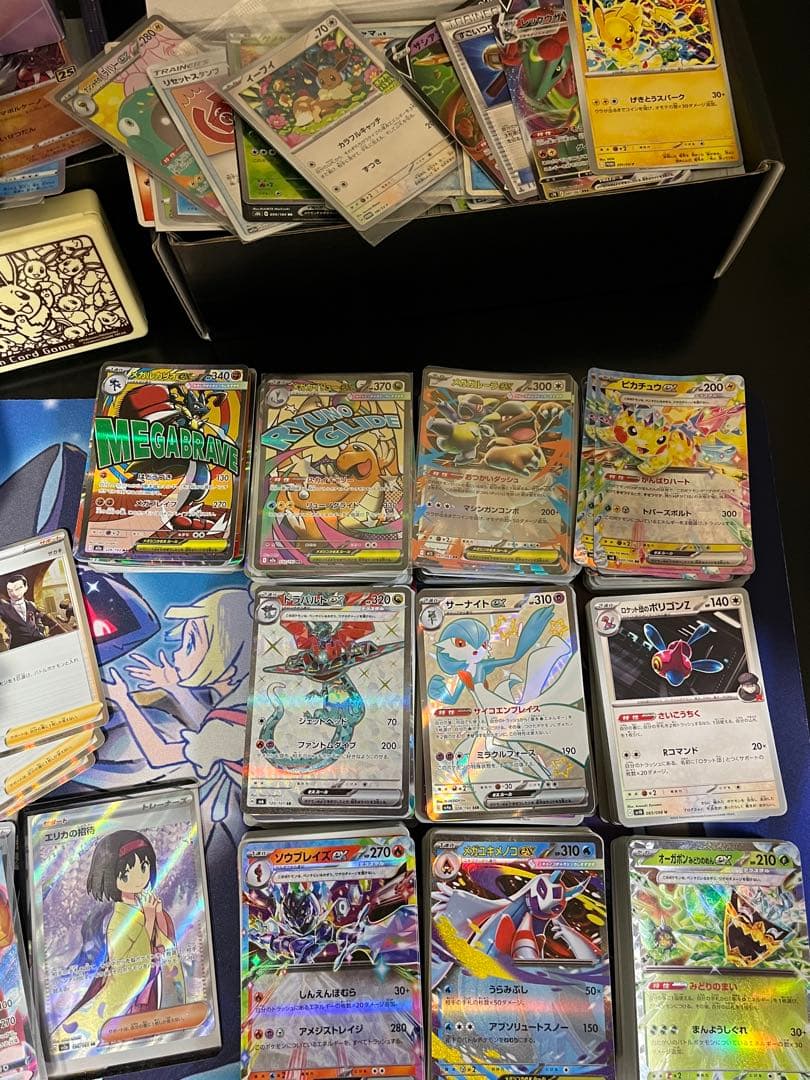 ポケモンカード　引退品　構築済ガチデッキ10個　　1500枚以上