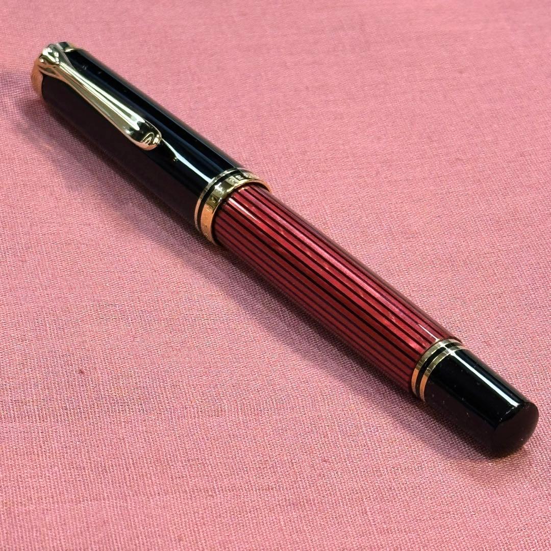 ペリカン　万年筆　スーぺレーン400シリーズ M400（F）ボルドー　未使用品