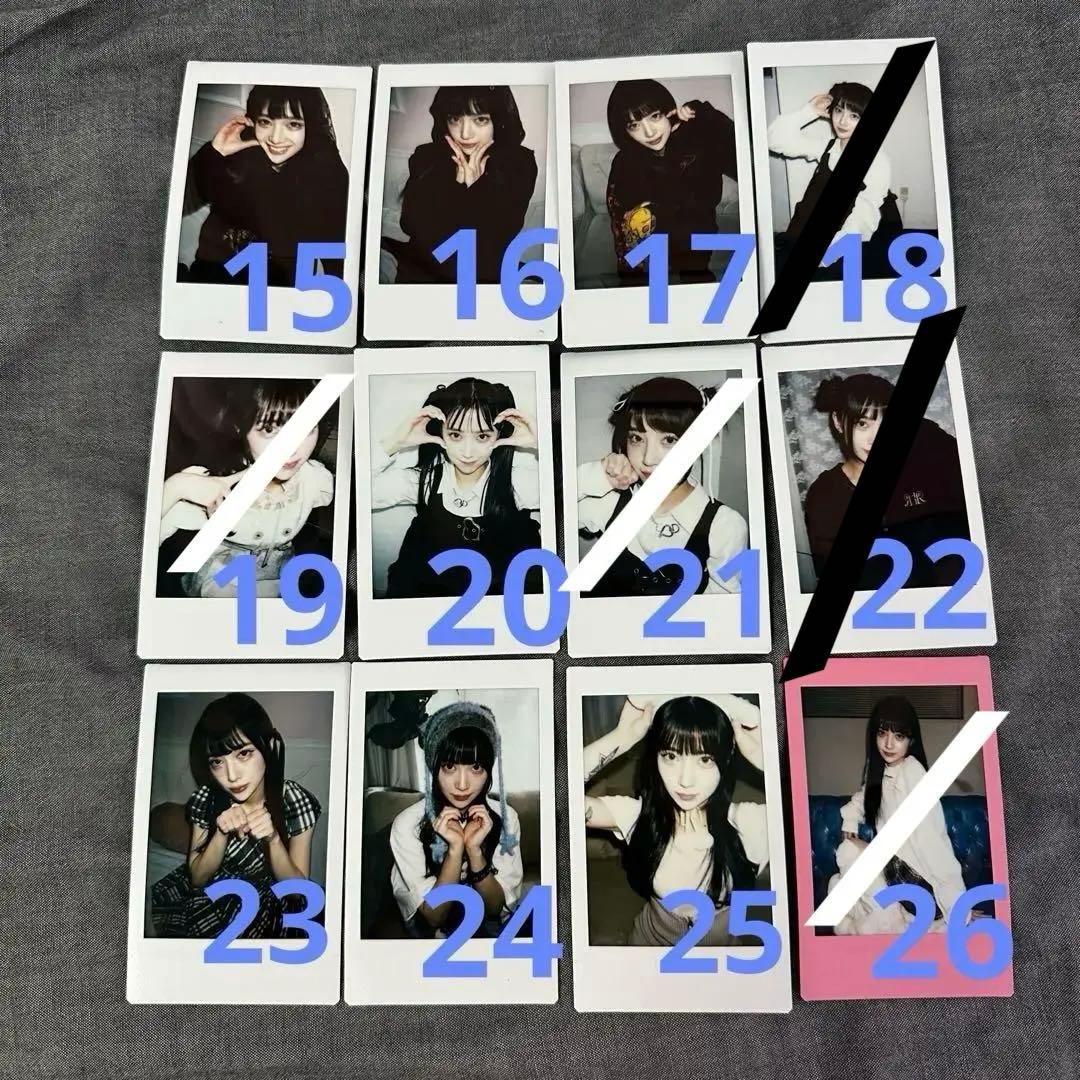 REIRIE 黒宮れい　ランダムチェキ