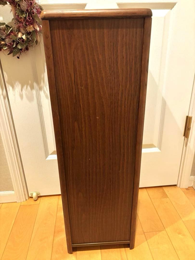 karimoku カリモク　木製 収納家具 ブラウン　アンティーク　レトロ