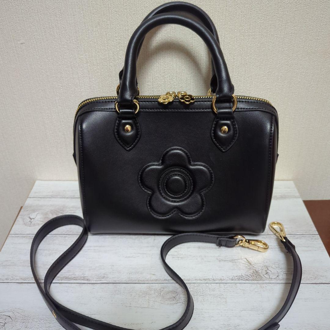 まゆみ様　トート•ショルダーバッグ　黒