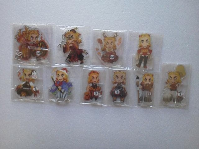 鬼滅の刃 アクリルスタンド ハロウィン 2019 アクリルチャーム 煉獄杏寿郎