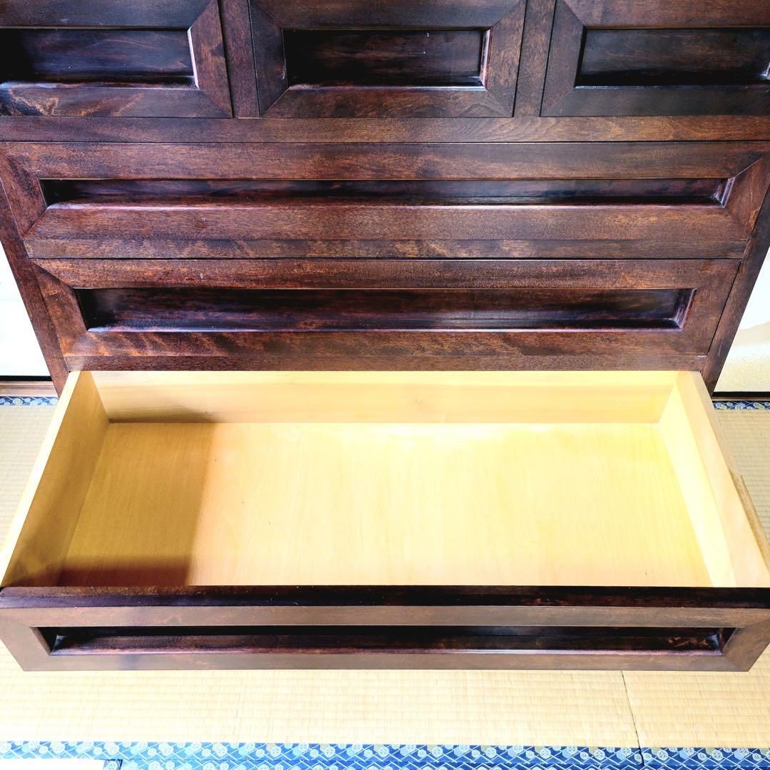 松本民芸家具 ミズメザクラ 高山式 整理タンス