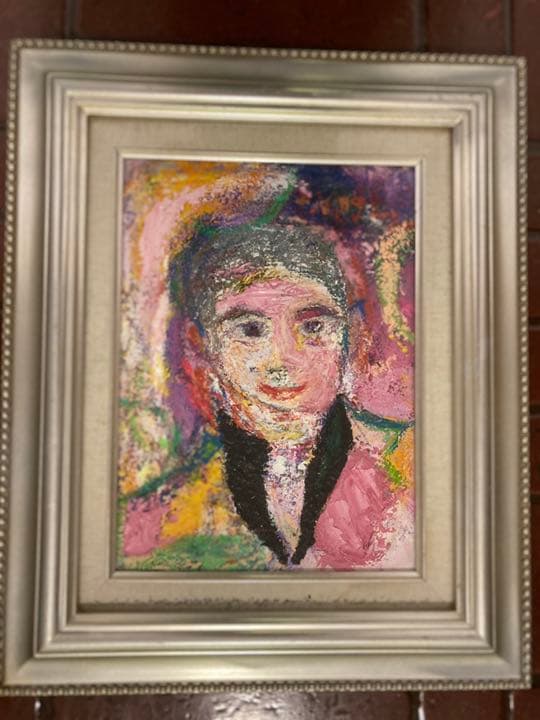 空飛ぶ画家糸川裕志の絵画 油絵 ポップアートの人物画、