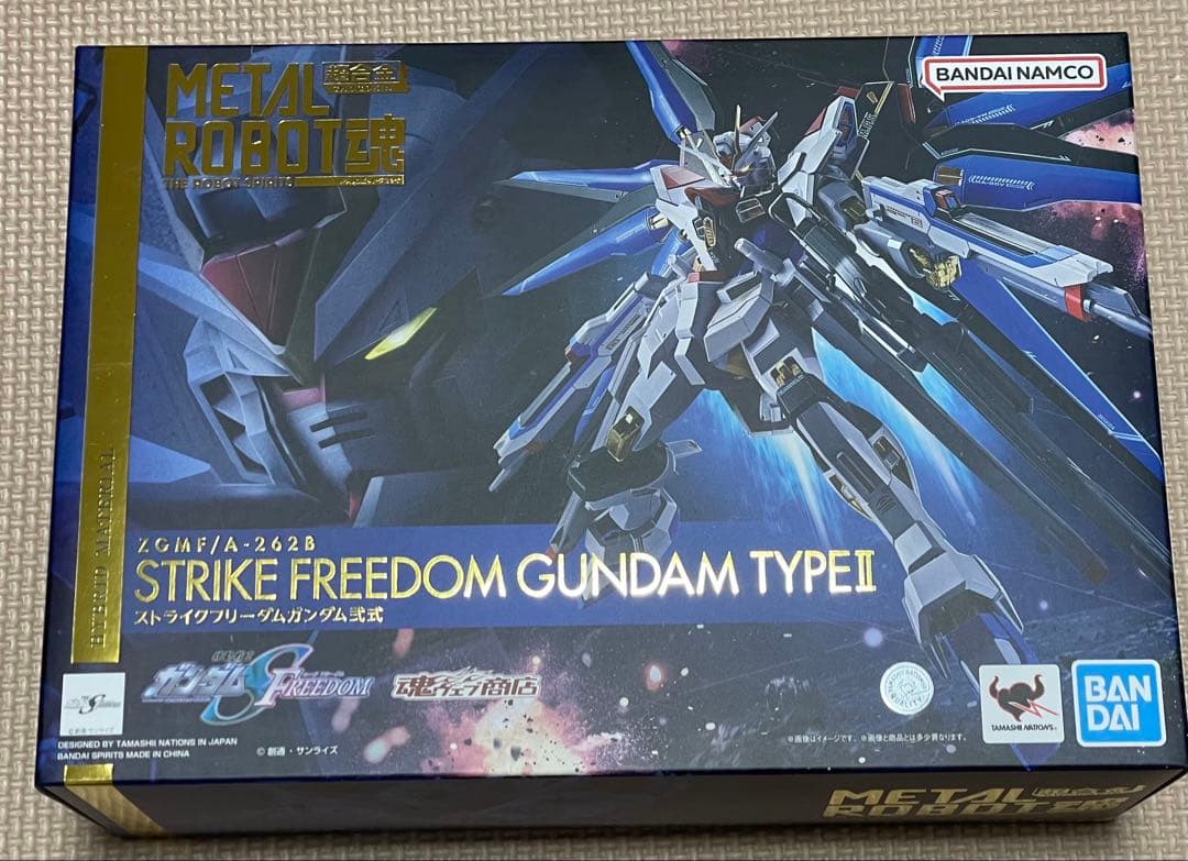 L ROBOT魂　ストライクフリーダム弐式 メタルロボット魂