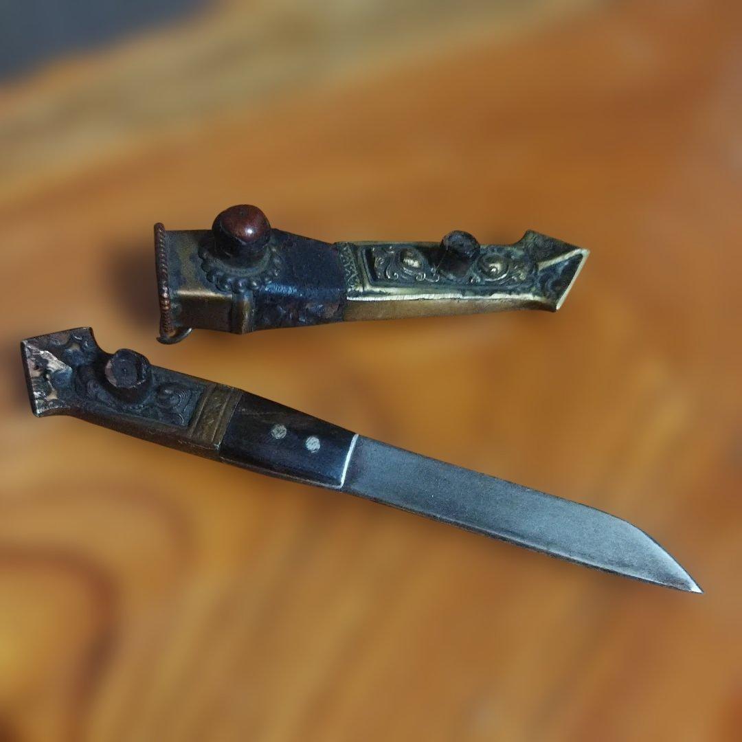 希少　アンティークナイフ　激レア　年代物　海外製　骨董　古美術